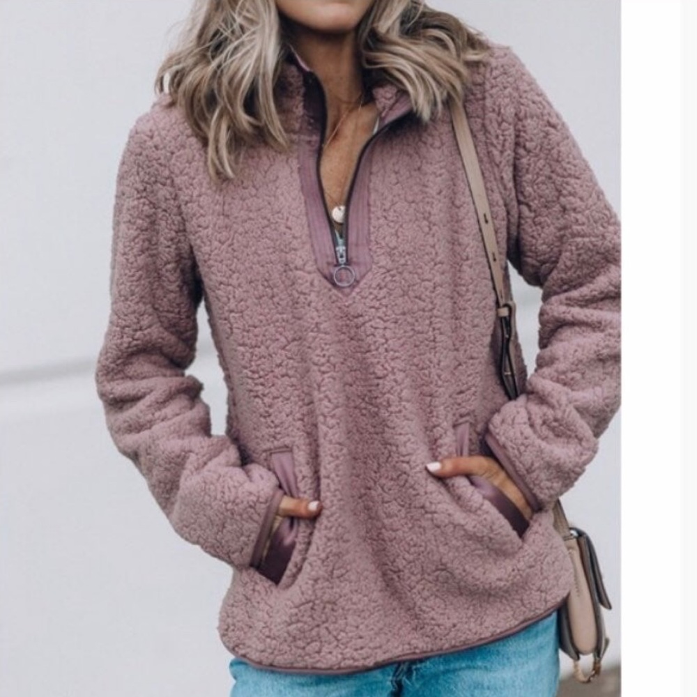 Abercrombie and Fitch pull over fleece xs